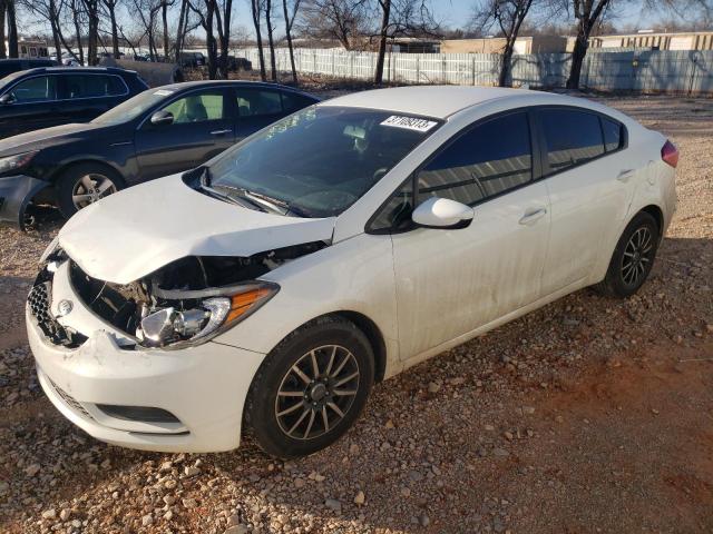 KIA FORTE LX 2016 knafk4a66g5459722