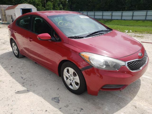 KIA FORTE LX 2016 knafk4a66g5460336