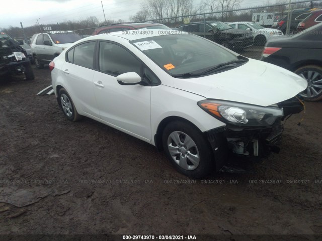 KIA FORTE 2016 knafk4a66g5486452