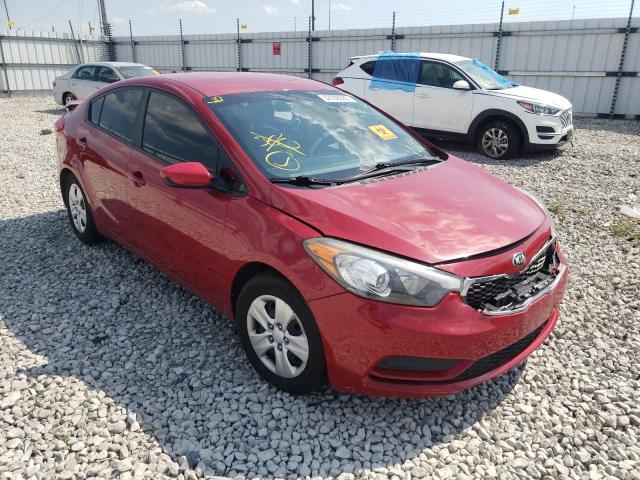 KIA FORTE LX 2016 knafk4a66g5495491