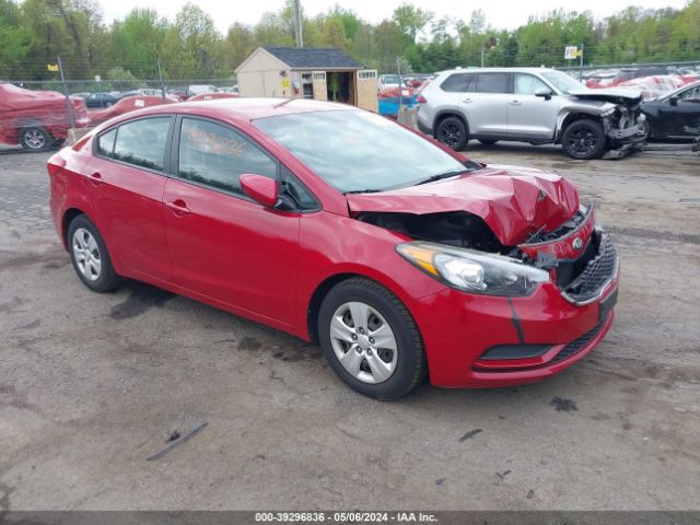 KIA FORTE 2016 knafk4a66g5503945