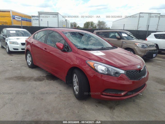 KIA FORTE 2016 knafk4a66g5507641