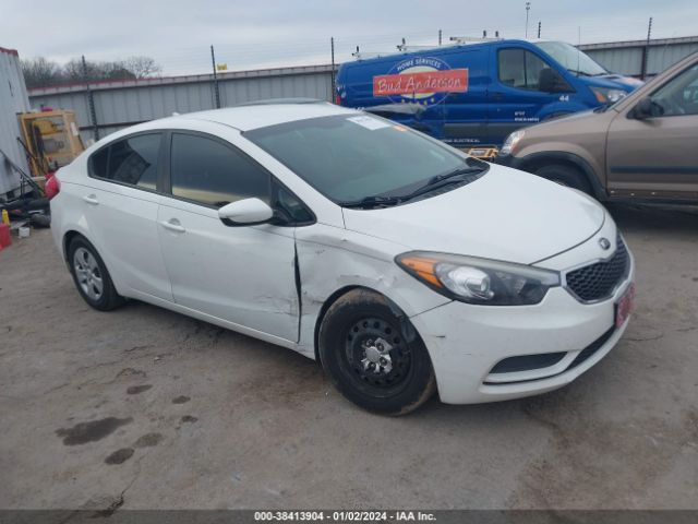 KIA FORTE 2016 knafk4a66g5554460