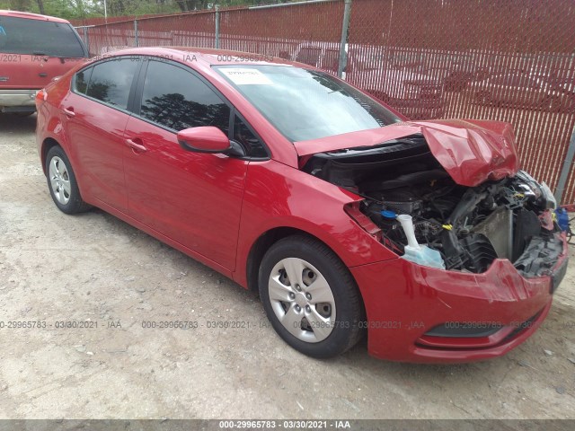 KIA FORTE 2016 knafk4a66g5606850