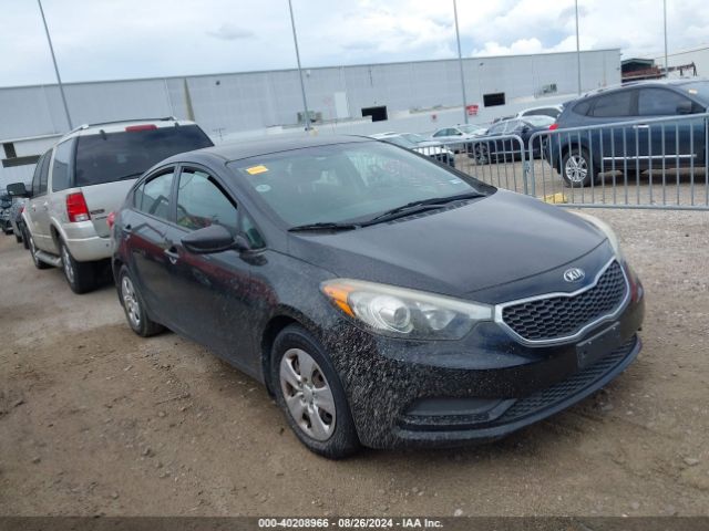 KIA FORTE 2016 knafk4a66g5607142