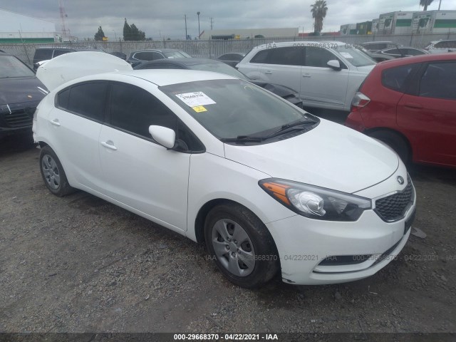 KIA FORTE 2016 knafk4a66g5616780