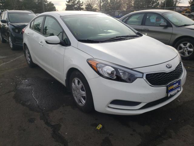 KIA FORTE LX 2016 knafk4a66g5616813