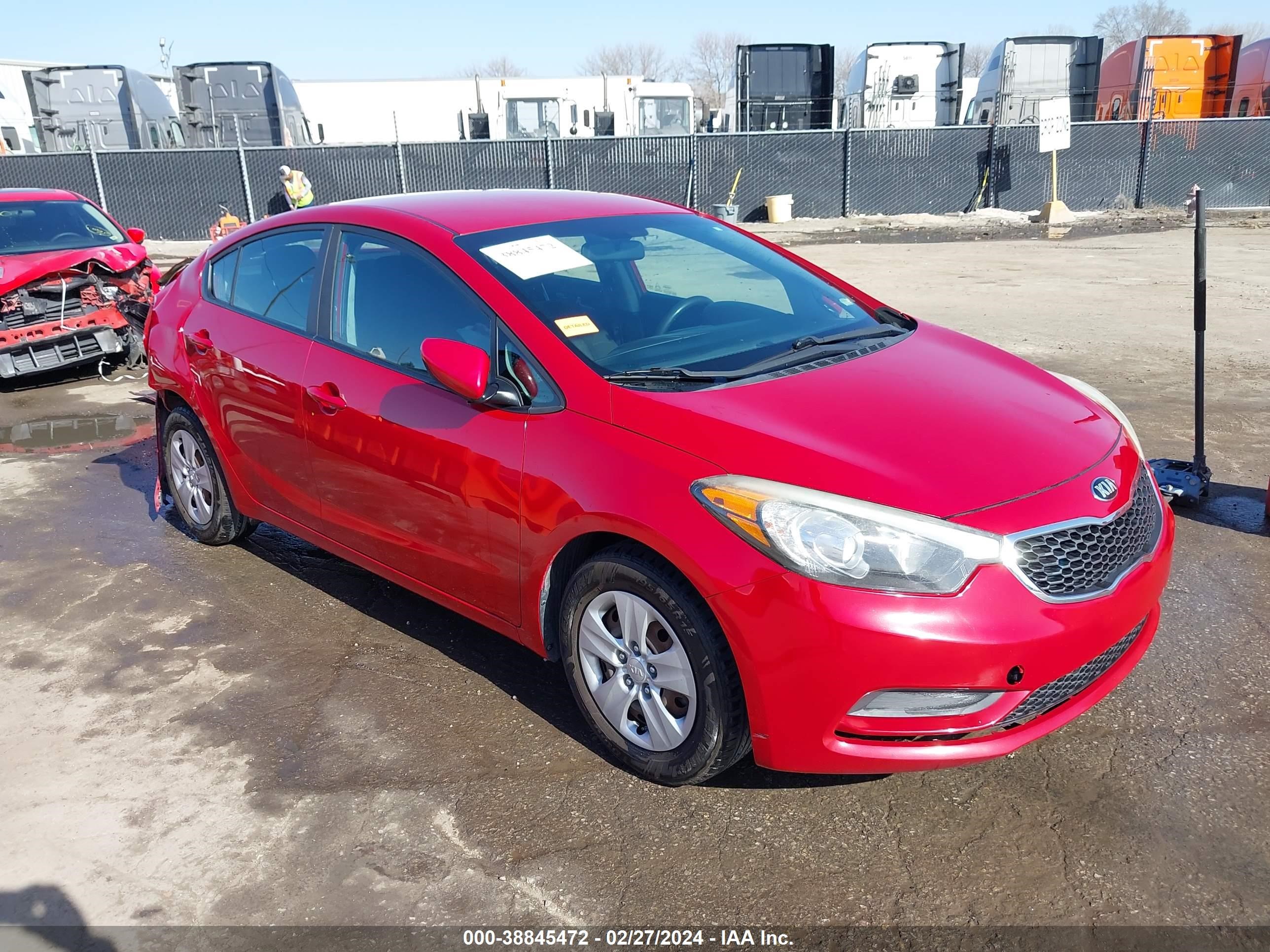 KIA FORTE 2016 knafk4a66g5617086