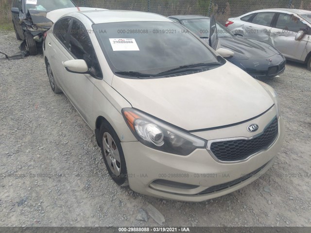 KIA FORTE 2015 knafk4a67f5403142