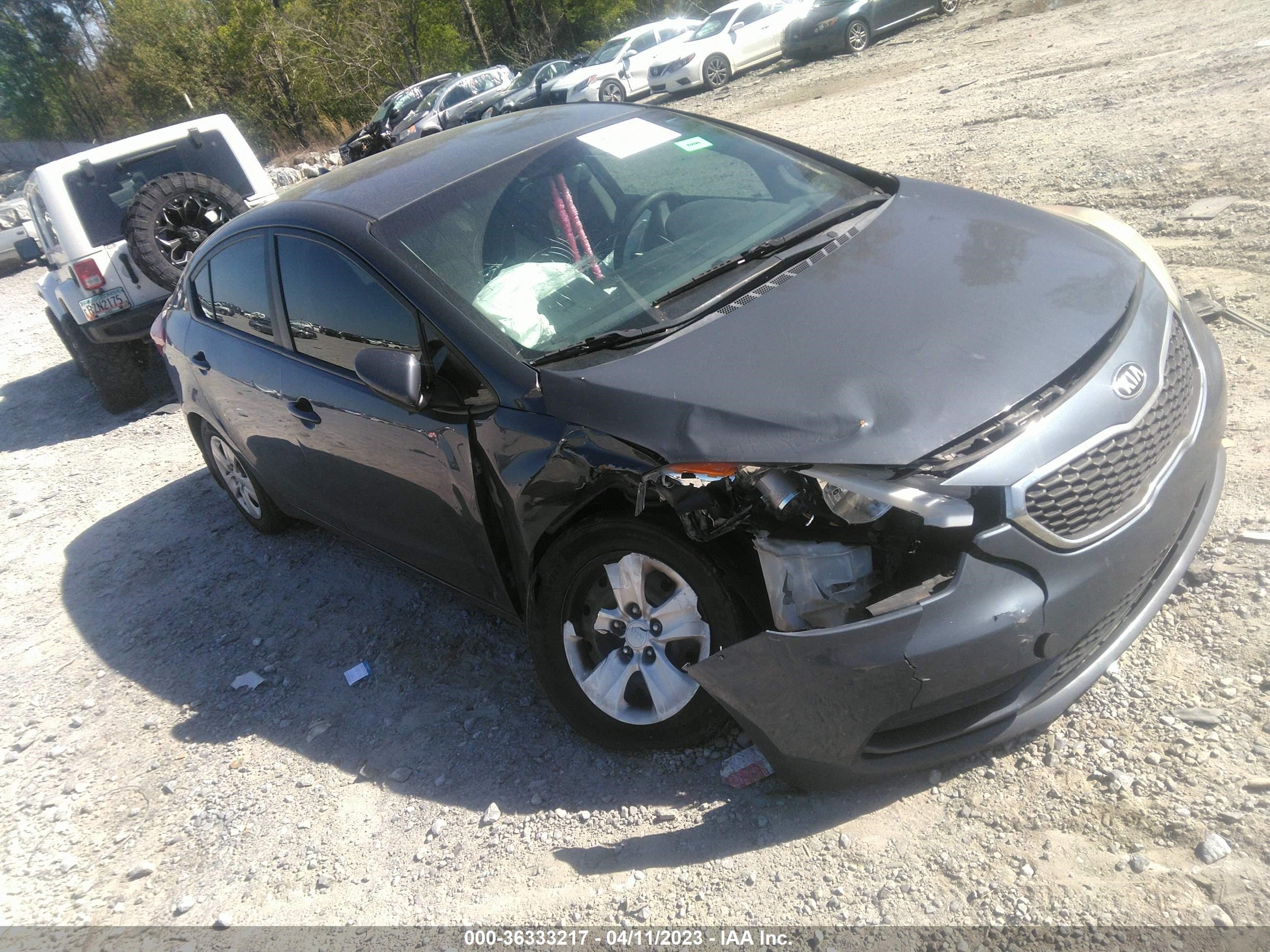 KIA FORTE 2016 knafk4a67g5460166