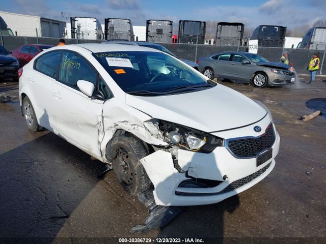 KIA FORTE 2016 knafk4a67g5468218