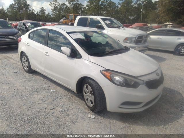 KIA FORTE 2016 knafk4a67g5479252