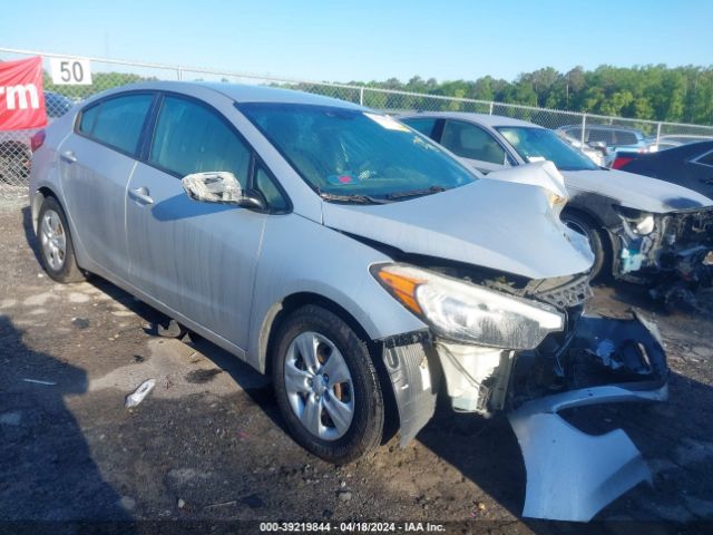 KIA FORTE 2016 knafk4a67g5484662