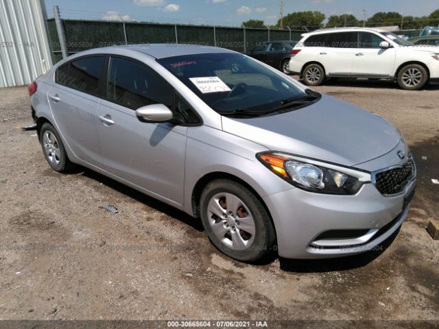 KIA FORTE 2016 knafk4a67g5510953