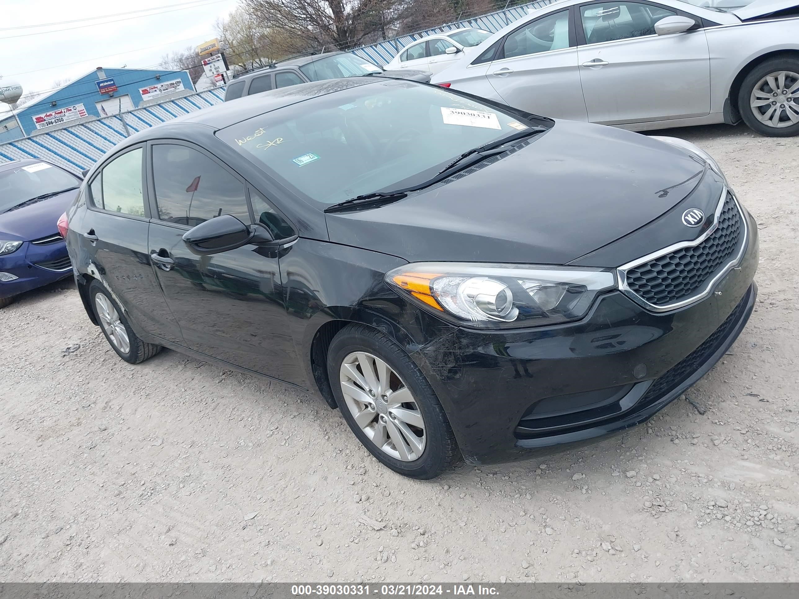 KIA FORTE 2016 knafk4a67g5532516