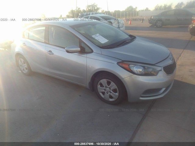 KIA FORTE 2016 knafk4a67g5539627