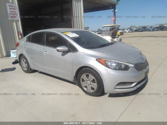 KIA FORTE 2016 knafk4a67g5539630