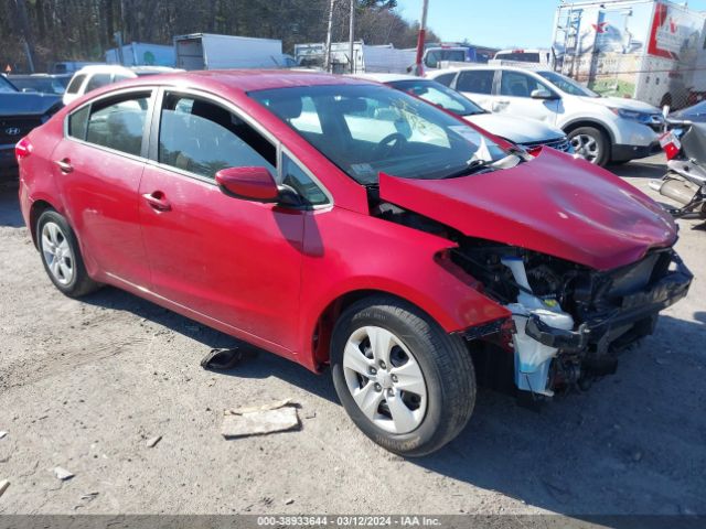 KIA FORTE 2016 knafk4a67g5567265