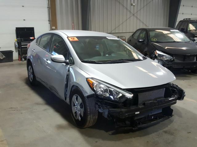 KIA FORTE LX 2016 knafk4a67g5569209