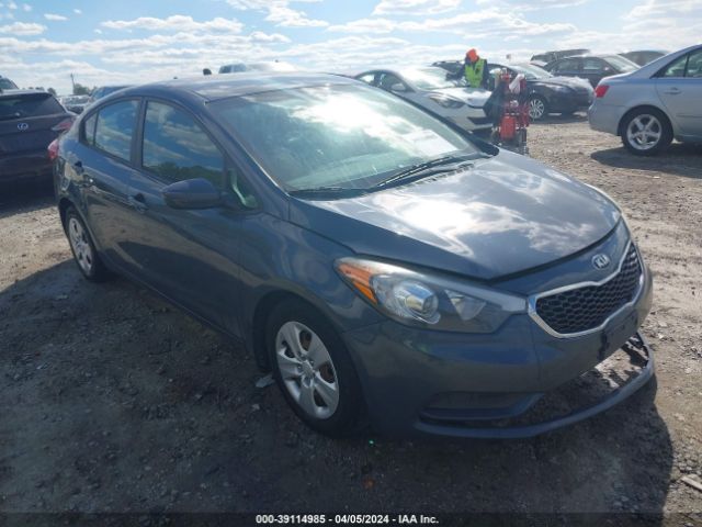 KIA FORTE 2016 knafk4a67g5574409