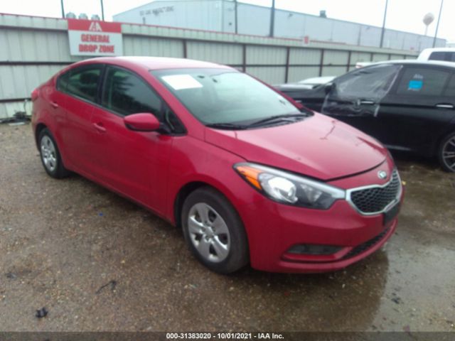 KIA FORTE 2016 knafk4a67g5605366