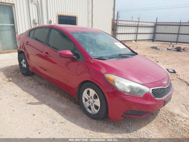 KIA FORTE 2016 knafk4a67g5606890