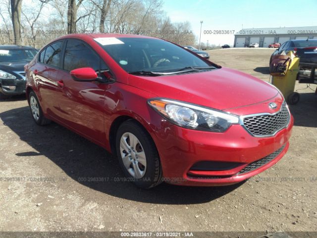 KIA FORTE 2016 knafk4a67g5610762