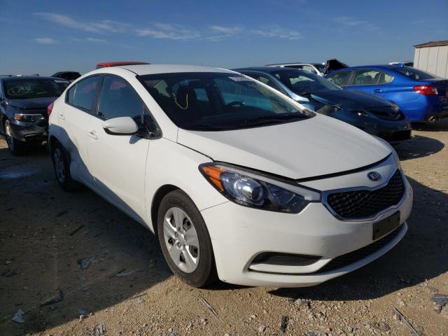 KIA FORTE LX 2016 knafk4a67g5616593