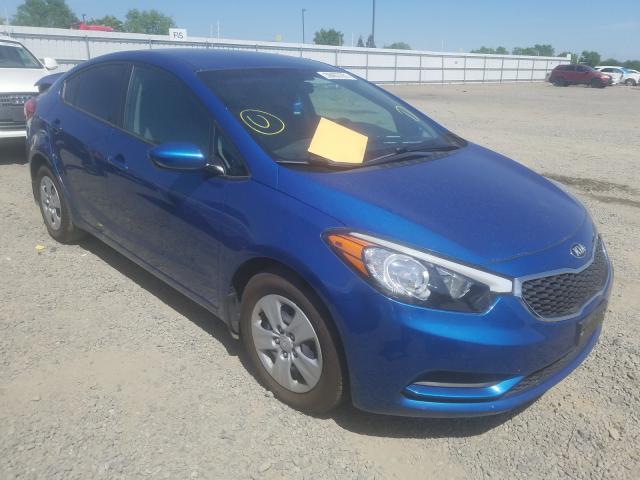 KIA FORTE LX 2014 knafk4a68e5091136