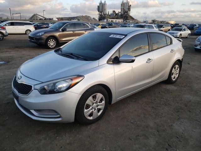 KIA FORTE LX 2016 knafk4a68g5449435