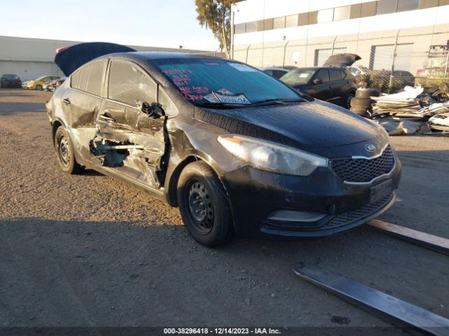 KIA FORTE 2016 knafk4a68g5449547