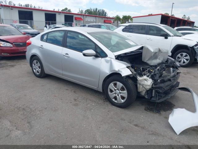 KIA FORTE 2016 knafk4a68g5503297