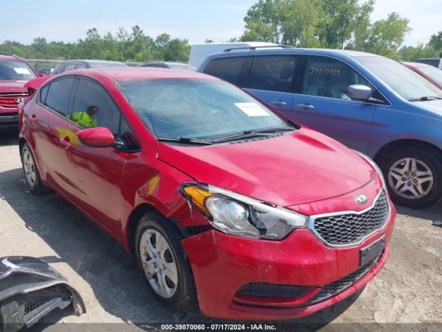 KIA FORTE 2016 knafk4a68g5564939