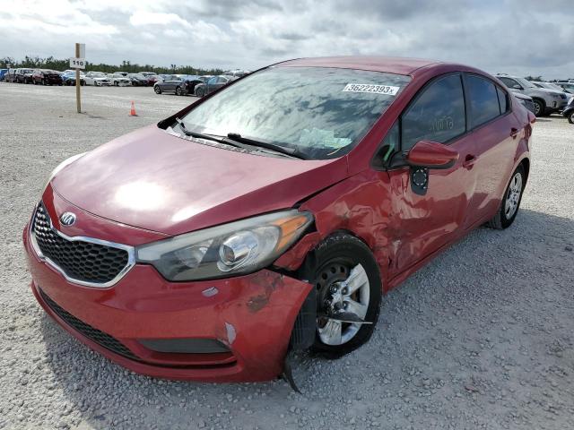 KIA FORTE LX 2016 knafk4a68g5566044