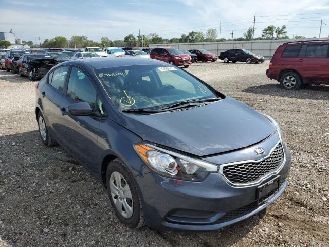 KIA FORTE LX 2016 knafk4a68g5568795