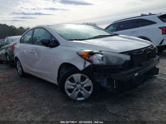 KIA FORTE 2016 knafk4a68g5575441