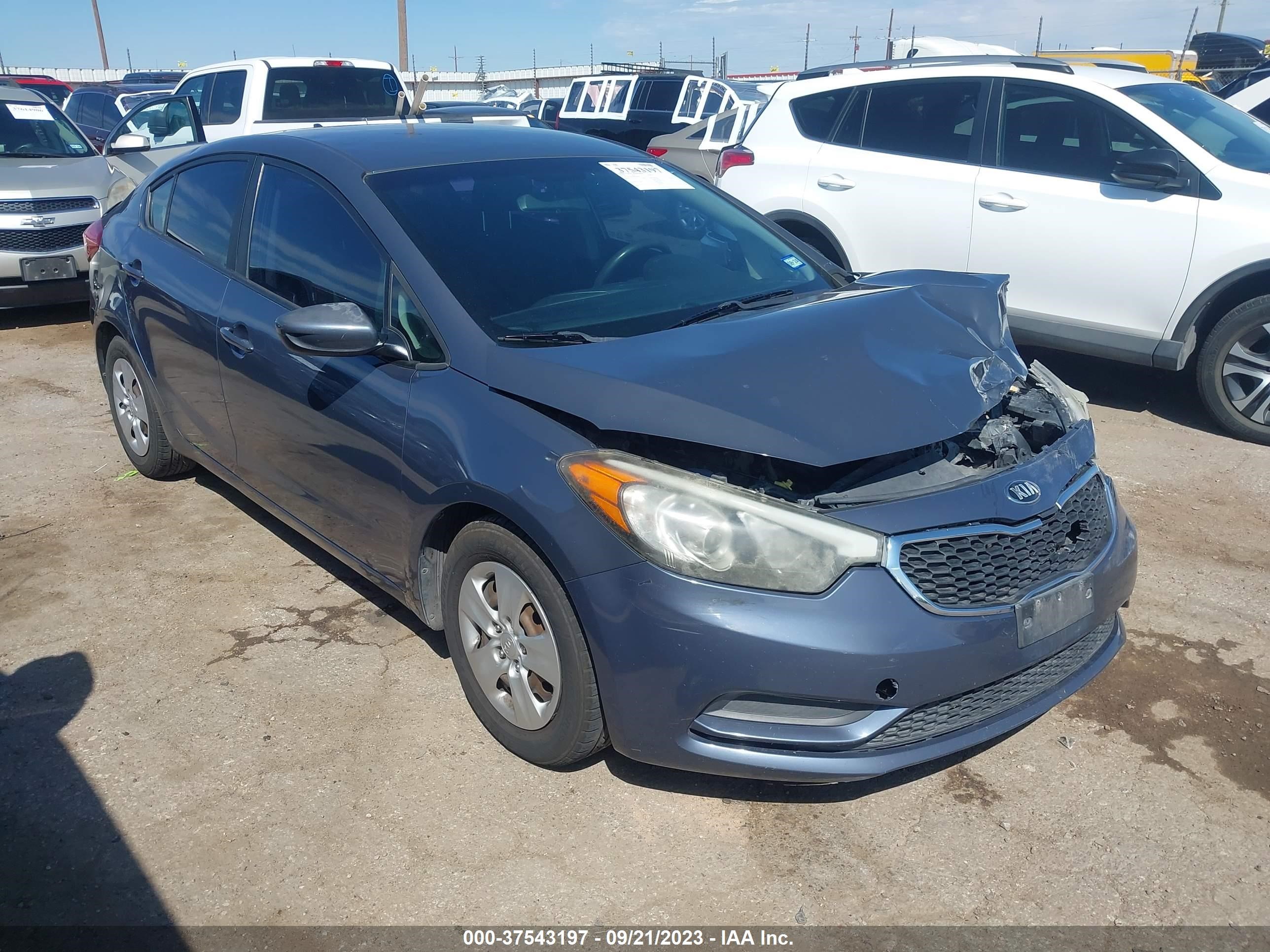 KIA FORTE 2016 knafk4a68g5583569