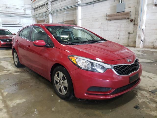 KIA FORTE LX 2016 knafk4a68g5597925