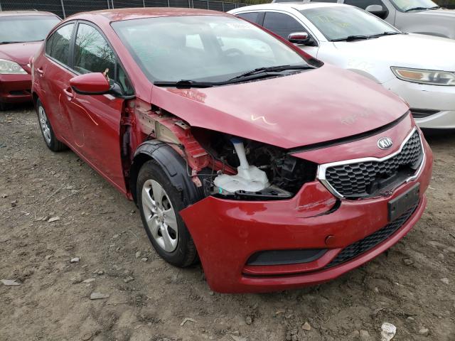 KIA FORTE LX 2016 knafk4a68g5609300