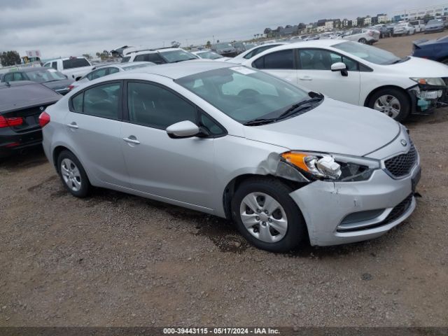 KIA FORTE 2016 knafk4a68g5613444