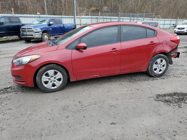 KIA FORTE LX 2016 knafk4a68g5614934