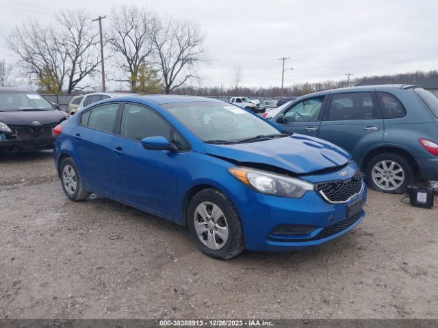 KIA FORTE 2014 knafk4a69e5066150