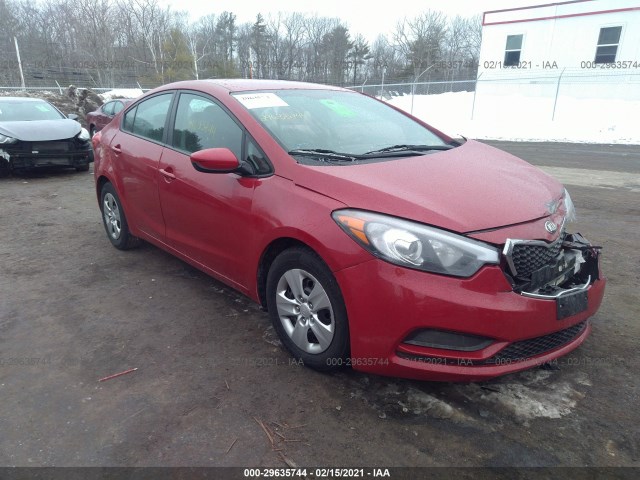 KIA FORTE 2016 knafk4a69g5440629