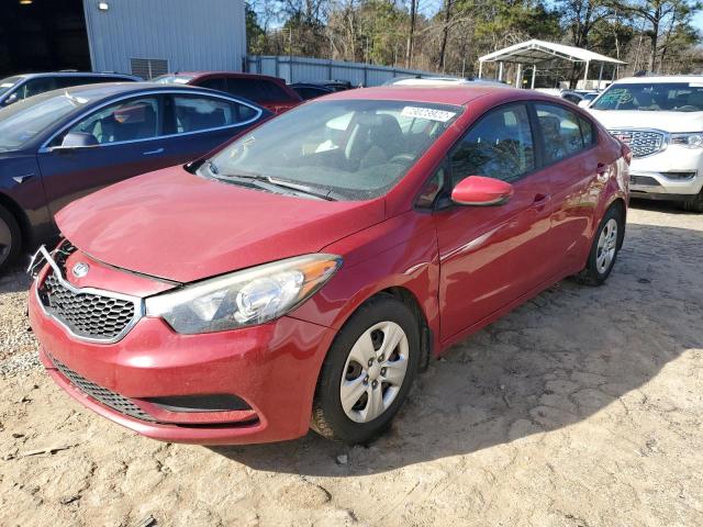 KIA FORTE LX 2016 knafk4a69g5566053