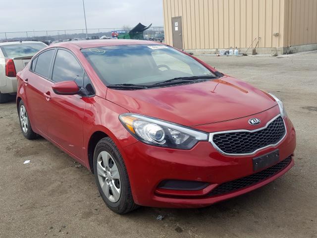 KIA FORTE LX 2016 knafk4a69g5566537