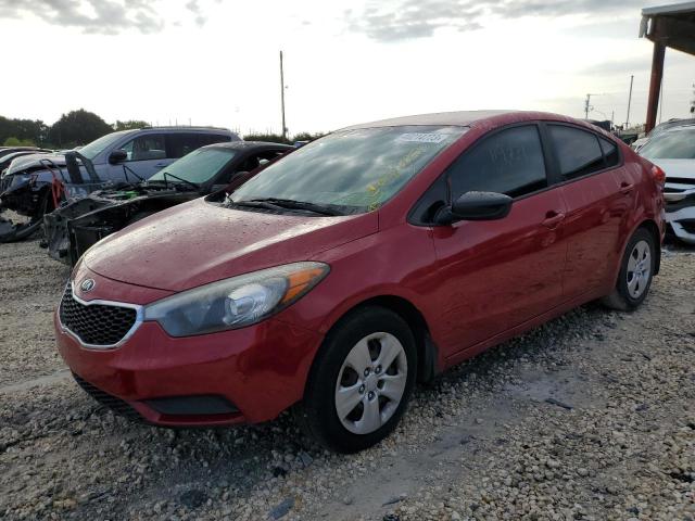 KIA FORTE LX 2016 knafk4a69g5573620