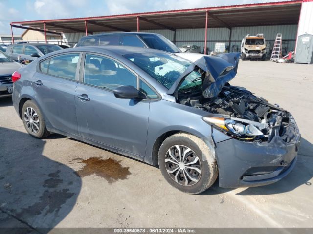 KIA FORTE 2016 knafk4a69g5584844