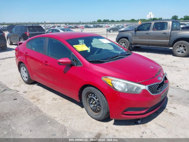 KIA FORTE 2016 knafk4a69g5606177