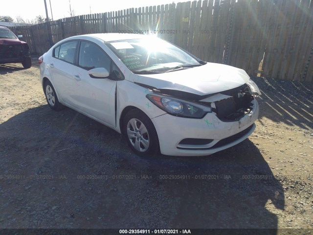 KIA FORTE 2016 knafk4a6xg5496515