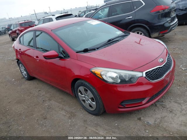 KIA FORTE 2016 knafk4a6xg5588627